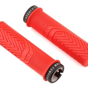 PNW Components Loam Mountain Lock-On Grips (Really Red) (XL)