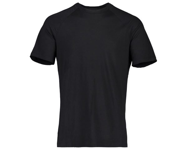 POC Men's Light Merino Tee (Uranium Black) (L)