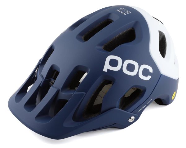 POC Tectal Race MIPS Helmet (Lead Blue/Hydrogen White Matte) (L)