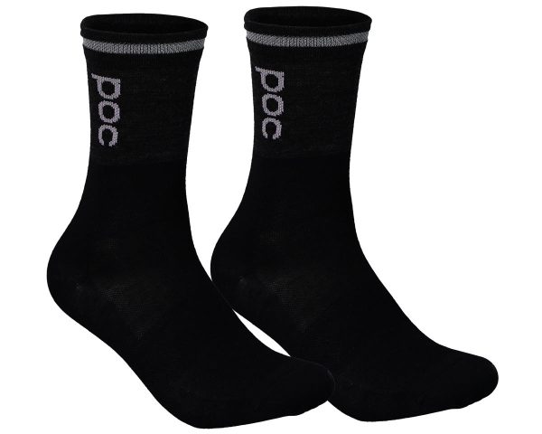 POC Thermal Sock (Sylvanite Grey/Uranium Black) (M)