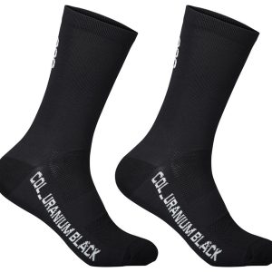 POC Vivify Sock Long (Uranium Black) (M)