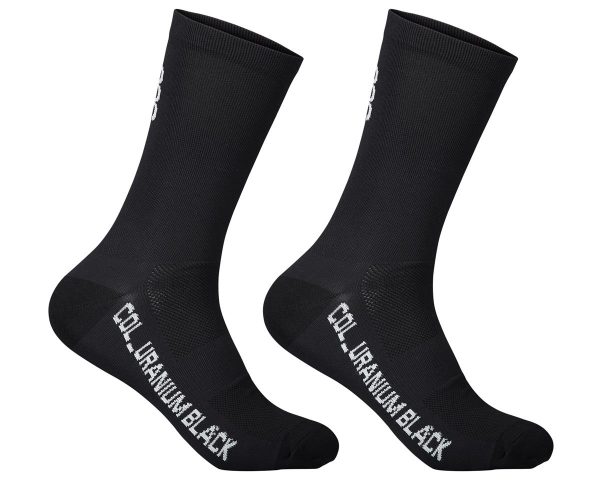 POC Vivify Sock Long (Uranium Black) (M)