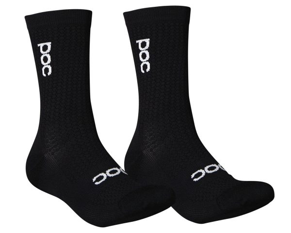 POC Y's Essential Youth Road Socks (Uranium Black) (Youth M)