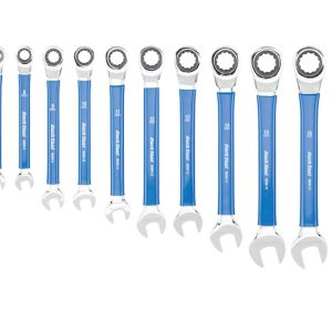 Park Tool MWR Ratcheting Metric Box Wrenches (Blue) (Complete Set)