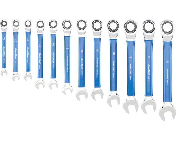 Park Tool MWR Ratcheting Metric Box Wrenches (Blue) (Complete Set)