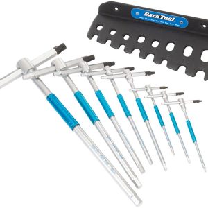 Park Tool THH Sliding T-Handle Hex Wrenches (Silver/Blue) (Complete Set)