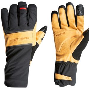Pearl Izumi AmFIB Gel Gloves (Black/Dark Tan) (L)