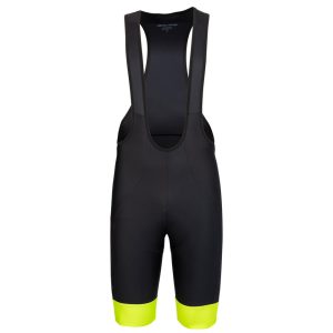 Pearl Izumi Attack Bib Shorts (Black/Screaming Yellow) (L)