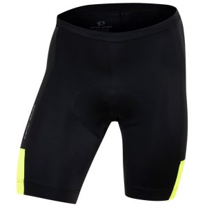 Pearl Izumi Quest Shorts (Black/Screaming Yellow) (M)