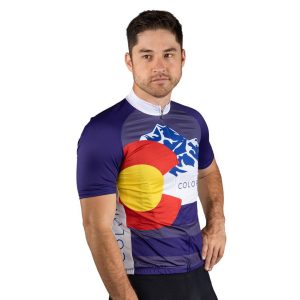 Performance Men's Cycling Jersey (Colorado) (Relaxed Fit) (S)