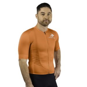 Performance Men's Nova Pro Cycling Jersey (Orange) (Slim) (S)