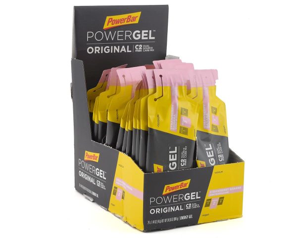 Powerbar PowerGel Original (Strawberry Banana) (24 | 1.44oz Packets)