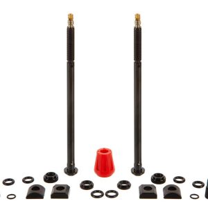 Quarq Tyrewiz 2.0 Tubeless Valve Stem Pack (Black) (Pair) (Length J)