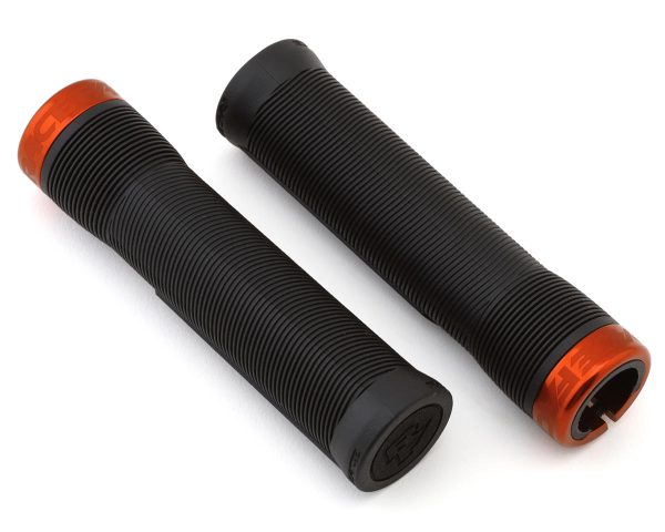 Race Face Chester Lock-On Grips (Black/Orange) (31mm)