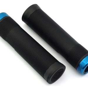 Race Face Chester Lock-On Grips (Black/Turquoise) (34mm)