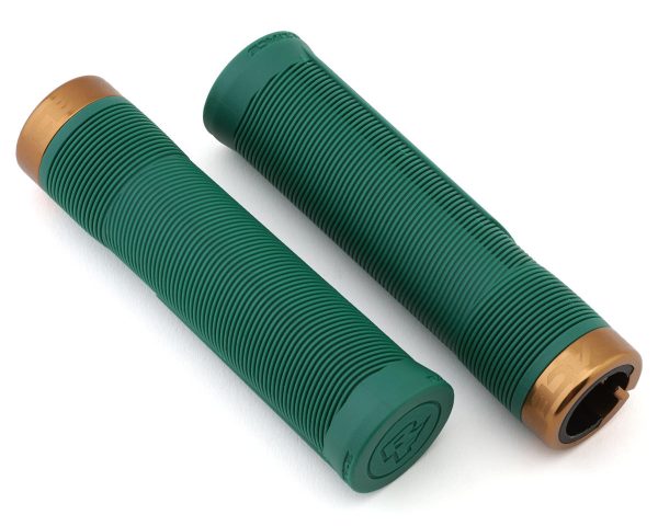 Race Face Chester Lock-On Grips (Forest Green/Kash Money) (34mm)