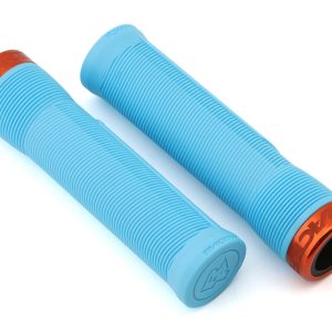 Race Face Chester Lock-On Grips (Light Blue/Orange) (31mm)