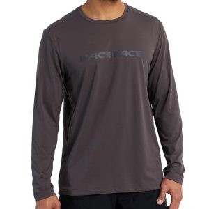 Race Face Commit Long Sleeve Tech Top (Charcoal) (S)