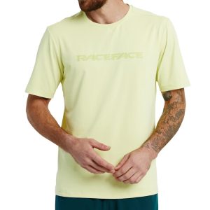 Race Face Commit Short Sleeve Tech Top (Tea Green) (L)