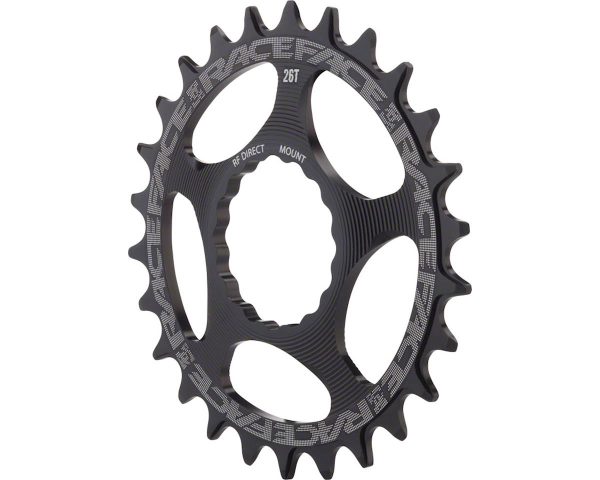 Race Face Narrow-Wide CINCH Direct Mount Chainring (Black) (1 x 9-12 Speed) (Single) (24T) (3mm Offs