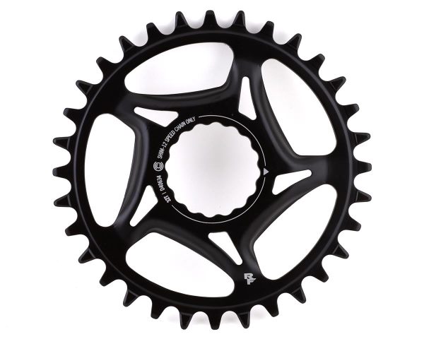 Race Face Narrow-Wide CINCH Direct Mount Chainring (Black) (Shimano 12 Speed) (Single) (32T) (Steel)