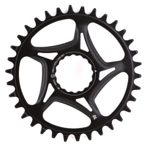 Race Face Narrow-Wide CINCH Direct Mount Chainring (Black) (Shimano 12 Speed) (Single) (34T) (Steel)