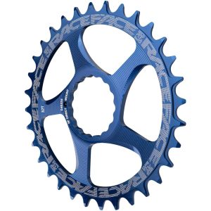 Race Face Narrow-Wide CINCH Direct Mount Chainring (Blue) (1 x 9-12 Speed) (Single) (28T) (3mm Offse