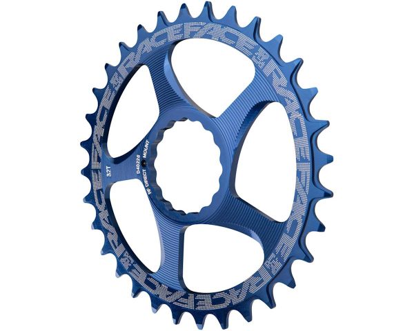 Race Face Narrow-Wide CINCH Direct Mount Chainring (Blue) (1 x 9-12 Speed) (Single) (30T) (3mm Offse