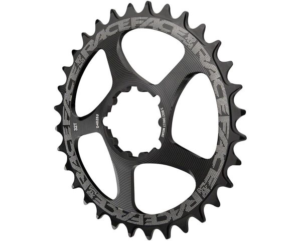 Race Face Narrow-Wide SRAM GXP Direct Mount Chainring (Black) (Single) (32T) (3mm Offset/Boost)