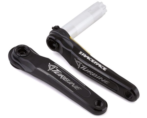 Race Face Turbine Crankset (Black) (30mm/136mm Spindle) (175mm) (Cinch Direct Mount)