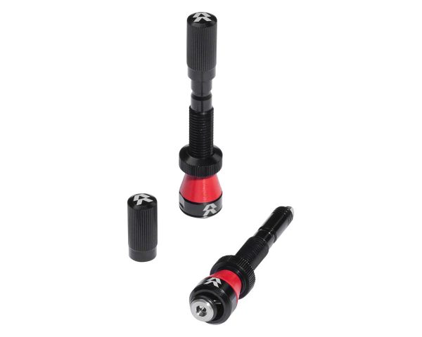 Reserve Wheels Fillmore Tubeless Valves (Black) (Pair) (70mm)