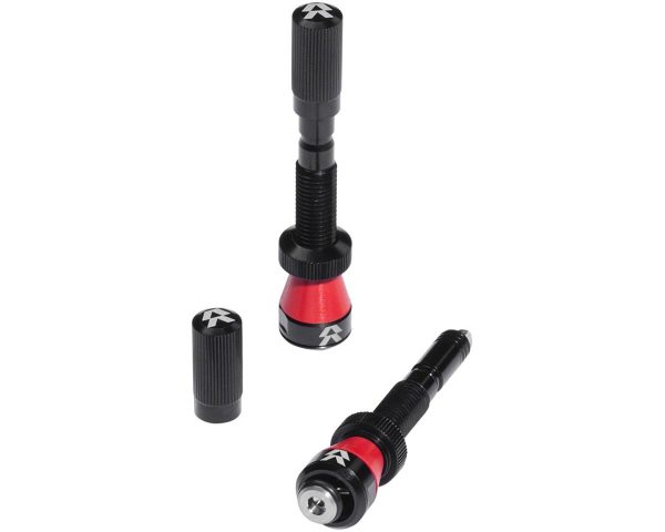 Reserve Wheels Fillmore Tubeless Valves (Black) (Pair) (90mm)