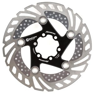Reverse Components AirCon Disc Rotor (Black) (6-Bolt) (160mm)