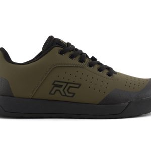 Ride Concepts Men's Hellion Flat Pedal Shoe (Olive/Black) (11.5)