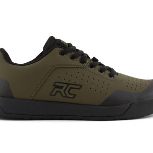 Ride Concepts Men's Hellion Flat Pedal Shoe (Olive/Black) (7)