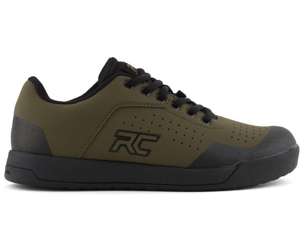 Ride Concepts Men's Hellion Flat Pedal Shoe (Olive/Black) (7)