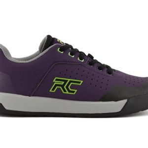 Ride Concepts Men's Hellion Flat Pedal Shoe (Purple/Lime) (7.5)