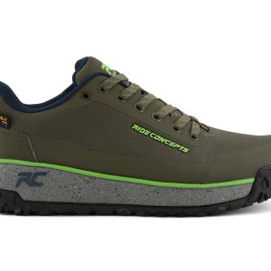 Ride Concepts Men's Tallac Flat Pedal Shoe (Olive/Lime) (7)