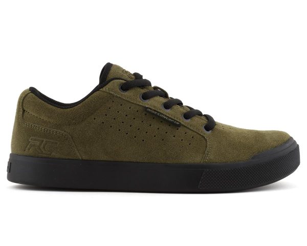 Ride Concepts Men's Vice Flat Pedal Shoe (Olive) (7.5)