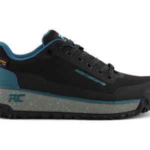 Ride Concepts Women's Flume Flat Pedal Shoe (Black/Tahoe Blue) (5.5)