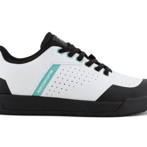 Ride Concepts Women's Hellion Elite Flat Pedal Shoe (White/Aqua) (5)