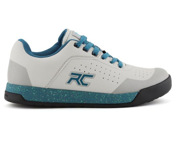 Ride Concepts Women's Hellion Flat Pedal Shoe (Grey/Tahoe Blue) (5)