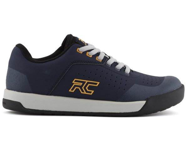 Ride Concepts Women's Hellion Flat Pedal Shoe (Midnight Blue/Sunflower) (5)