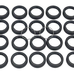 RockShox Dust Seals (35mm Flangeless SKF) (Black) (20 Pack) (Pike/Lyrik B1/Yari/BoXXer/Domain Dual C