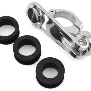 Rokform Motorcycle Handlebar Mounts (Polished Aluminum)