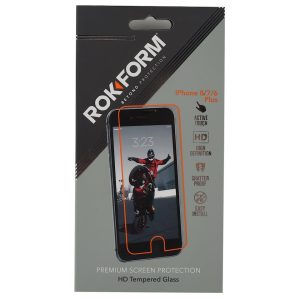 Rokform Tempered Glass iPhone Screen Protector (Clear) (1 Pack) (iPhone 8/7/6 Plus)