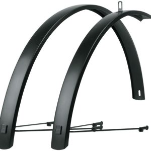 SKS Edge AL 46 Aluminum Fender Set (Black) (700 x 25 - 35mm)