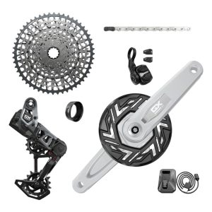 SRAM GX Eagle T-Type E-Bike Groupset (Black) (Arms Not Included) (104 BCD)