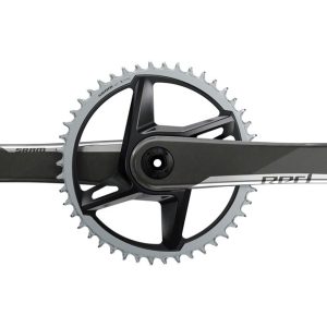 SRAM RED 1 AXS Crankset (Black) (1 x 12 Speed) (DUB Spindle) (175mm) (46T)