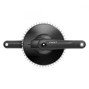 SRAM RED AXS 1x Aero Power Meter Crankset (Natural Carbon) (1 x 12 Speed) (E1) (165mm) (50T) (DUB Sp